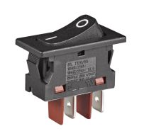 IZZO SWTICH UNIPOLAR BLACK 250V 16A