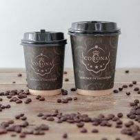 Corona Paper Cup for Coffee