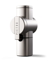 PIETRO MANUAL COFFEE GRINDER-PURE SILVER