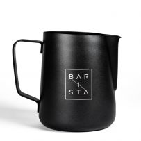Barista Black Non-Stick Coffee Milk Frothing Jug/Pitcher 600ml - High-Quality Non-Stick Milk Frothing Pitcher and Jug from Barista 