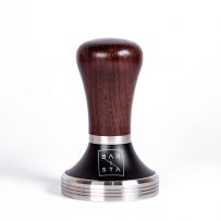 Monzo Wood Coffee Tamper with stainless steel base

