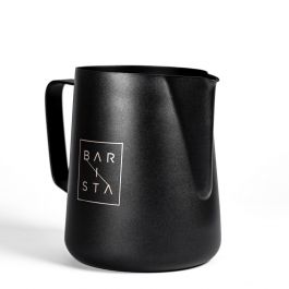 Barista Black Non-Stick Coffee Milk Frothing Jug/Pitcher 350ml